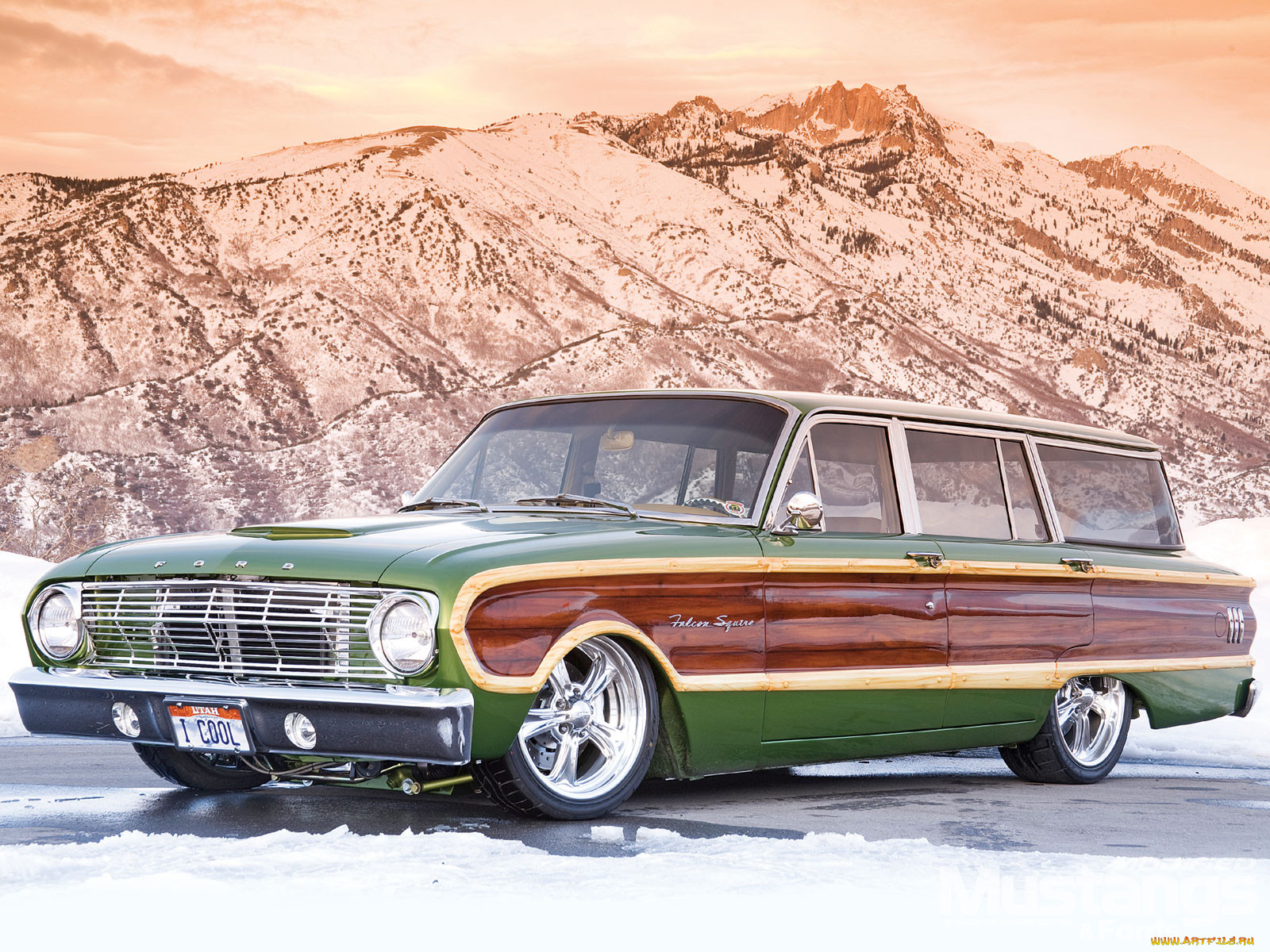 1963, falcon, squire, wagon, , ford